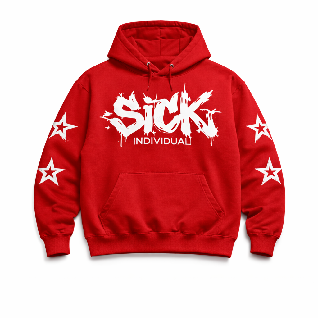 SICK INDIVIDUAL Star Hoodie